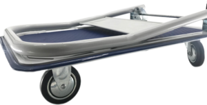 150kg बड़े लोड-असर वाले बड़े पहियों की क्षमता अनुकूलित स्टील प्लेटफॉर्म हैंडट्रक के लिए अनुकूलित स्टील प्लेटफॉर्म हैंडट्रक टिकाऊ और फोल्डेबल - Product Image 5