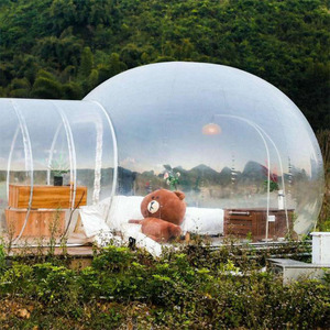 <span class=keywords><strong>Casa</strong></span> de Campaña Inflable con Techo Transparente, Domo de Burbuja con Marco Hermético para Fiestas Familiares y Glamping - Product Image 5