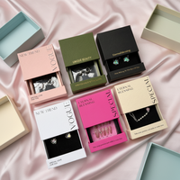 Boîte d'emballage pour vernis à ongles en carton blanc écologique avec logo personnalisé imprimé, finition mate, pour usage cosmétique