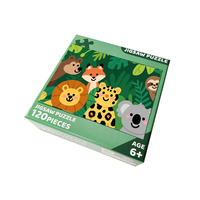 Vente en gros Personnalisé Animal Puzzle Jouet 500 1000 Pièces Puzzle Jeu Carton Jigsaw Puzzles Enfants 120 Pièces Fabricants
