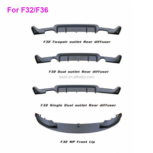 Kit di Alta Qualità MP per <span class=keywords><strong>BMW</strong></span> F32 <span class=keywords><strong>F36</strong></span>: Lip Anteriore, Diffusore Posteriore, Minigonne Laterali, <span class=keywords><strong>Spoiler</strong></span>, Cover Specchietti, Griglia Anteriore, Splitter Anteriore - Product Image 4