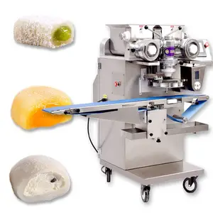 2023 Automatic Ice Cream Mochi Encrusting Daifuku Mochi Making Sweet Japanese Rice Cake Forming Machine