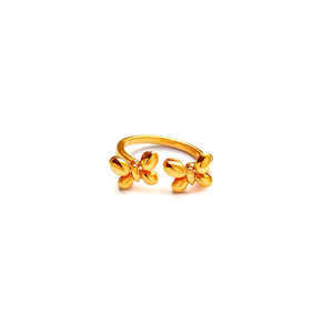 แหวนแฟชั่น สแตนเลสสตีล 316L ชุบทอง PVD ทนทาน ยั่งยืน - Product Image 2