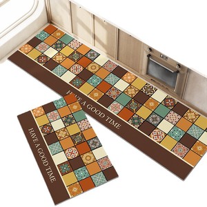 Tapis de cuisine en terre de diatomée rectangulaire antidérapant et résistant à l'huile pour cuisine, salle de bain et entrée - Product Image 2