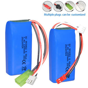 Şarj Edilebilir 7.4V 1200mAh LiPo Pil Paketi 903052 RC Model Uçaklar ve Oyuncak Helikopterler için - Product Image 6