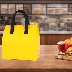 Sac à dos isotherme en non-tissé réutilisable pour panneaux solaires, imperméable, écologique, imprimé sur mesure pour aliments - Vente en gros - Product Image 1