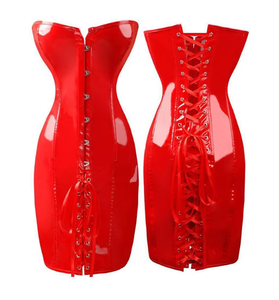 BDSM gonne di un pezzo in pelle lucida imbracatura corpo Lingerie Sexy <span class=keywords><strong>abbigliamento</strong></span> <span class=keywords><strong>erotico</strong></span> per le donne - Product Image 4