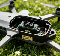 Modul Sensor Pengukur Jarak LiDAR Benewake TFMINI Plus untuk Robot & Drone Jangkauan 12m UART/I2C
