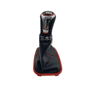 หัวเกียร์หนังรถยนต์ Vw แบบ Ergonomic พร้อมฝาครอบกันฝุ่น สำหรับ Mk4 Jetta Golf 4 Bora - Product Image 1