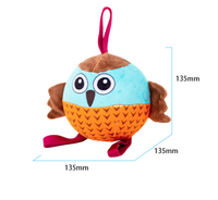 Balle gonflable en latex naturel pour animaux de compagnie jouet interactif pour chien grinçant jouer tour formation balle pour chien