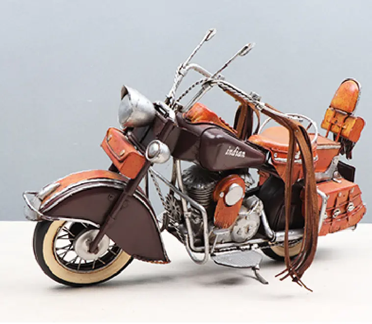 Toys transport motorbike model metal iron city craft motorcycle art models