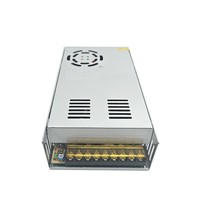 Convertisseur AC 110V-220V DC N-360W-12, alimentation LED à sortie unique, 12V 360W 30A, refroidissement par ventilateur, transformateur IP20
