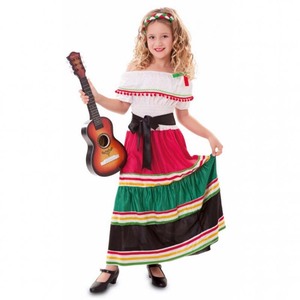 Robe <span class=keywords><strong>mexicaine</strong></span> Cinco De Mayo pour femmes adulte traditionnel Senorita Blouse jupe de danse TRAD-003 - Product Image 5