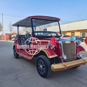 Nuevos productos Green Street Legal Vintage Sightseeing Tourist Vehicle Electric Old Classic Vintage Car con certificación CE - Product Image 1