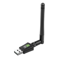 Nueva Tarjeta de Red Externa Inalámbrica USB 2.0 de 5GHz Urant 600M-5DB 10/100Mbps Plug-and-Play para Portátil - En Stock, con Certificación RoHS para Empresas