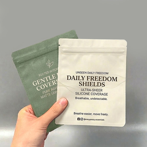 Sacchetto Personalizzato con Chiusura <span class=keywords><strong>a</strong></span> Zip su 3 Lati per Lingerie, Calze, Abbigliamento e Biancheria Intima - Product Image 3