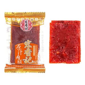 Carne Seca de Cerdo Picante Hongxiangji, Alta Calidad, Superventas, Bocadillo de Carne Personalizado con Sabor Salado, Carne Seca de Cerdo Lista para Comer - Product Image 1