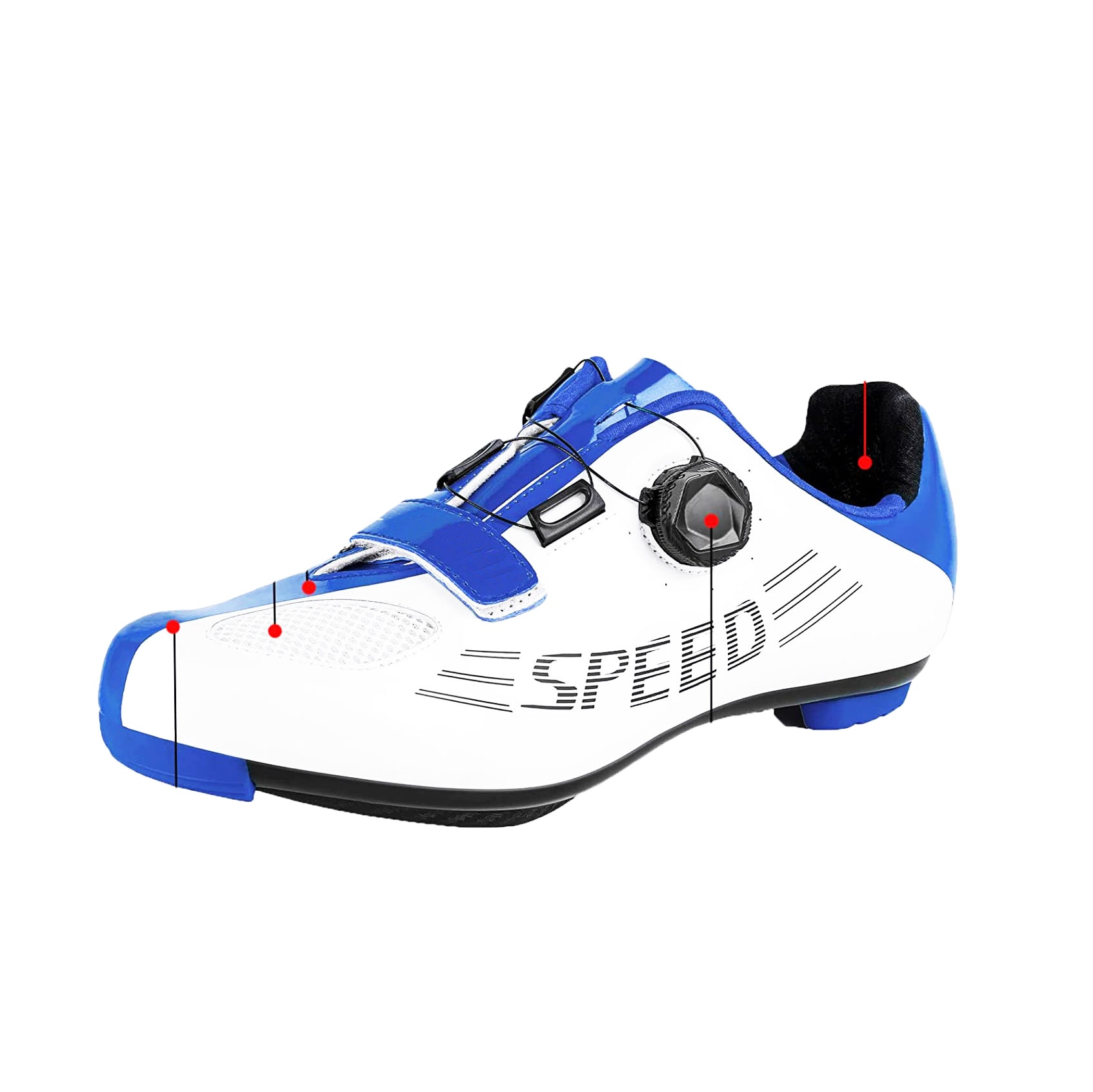 Weshine популярные дизайнерские дышащие клипсы, профессиональная обувь, белая дышащая обувь с Spd-замком для езды на велосипеде, дорожных гонок