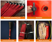 Collecteur d'air gonflable pour voiture, 2 tonnes, 3 tonnes, 4 pouces, hors route, 4x4 4wd, livraison gratuite