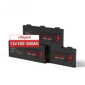 משלוח מהיר LiFePO4 BMS ליתיום סוללות 12V 24V 48V 100Ah 120Ah 150Ah 200Ah 500Ah LiFePO4 ליתיום יון סוללה 12V