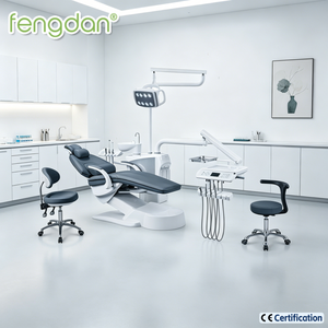 Sillón Dental Ergonómico de Diseño Profesional con Garantía de Calidad, Juego Completo - Product Image 1