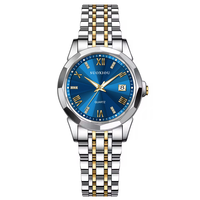 Montre à quartz de luxe de haute qualité, nouveau design, best-seller, prix de gros, montres pour hommes et femmes, montres-bracelets, cadrans bleu, noir, argent