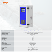 Analyseur de qualité de l'eau en ligne pour l'azote nitrique (NO2N) avec limite de détection de 0,002 mg/L, cycle configurable pour le traitement des eaux usées