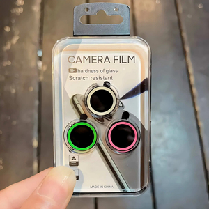 ฟิล์มกันรอยกล้องเซรามิกเรืองแสง2-3ชิ้นสำหรับ iPhone 17 Air 17 PRO MAX เลนส์ฝาแก้วเรืองแสง - Product Image 6