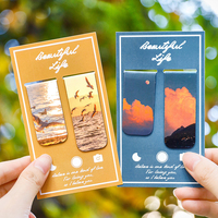 Imán de marca de libro de doble cara personalizado colorido Impresión personalizada Regalos de recuerdo de turismo Marcadores promocionales