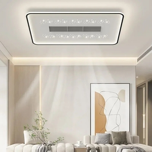 <span class=keywords><strong>Ventilateur</strong></span> <span class=keywords><strong>de</strong></span> <span class=keywords><strong>plafond</strong></span> sans pales, style luxe léger français, <span class=keywords><strong>avec</strong></span> éclairage intégré, design roue <span class=keywords><strong>de</strong></span> vent, moderne et minimaliste, pour salon, chambre principale et salle à manger. - Product Image 3