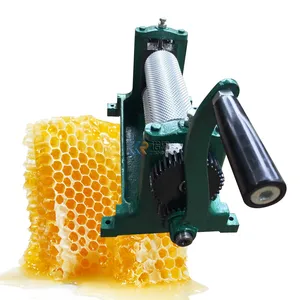 Customized Size Manual Aluminum Alloy Wax Stamping Machine Beeswax Foundation Machine To Make Bee Wax Sheets