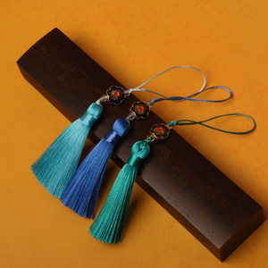 Bán Buôn 6Cm Ngắn Với Đính Cườm Lụa Tua Rìa Cho May Mặc Pha Trộn Màu Sắc Tùy Chỉnh Tua - Product Image 1