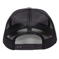 Gorras de camionero de cuero con logotipo personalizado, Gorras de camionero con logotipo personalizado de la bandera americana, de malla curvada de 6 paneles, Unisex