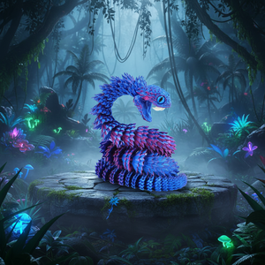 Jouet sensoriel en plastique doux au toucher, thème animal congelé, Tyrannosaurus Rex, serpent à dents, pour enfants, prise en main confortable, jouet de décompression - Product Image 1