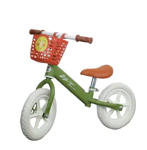 Dorongan Bayi 12 Inci 1 Roda Karbon Pedal Sepeda Balita Anak Sepeda Keseimbangan