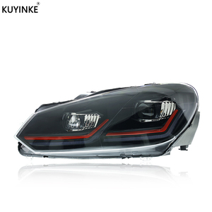 Tự Động Cho VW Golf 6 Mk6 Đèn Pha 2009 2016 Cắm Và Chơi LED Phía Trước Ánh Sáng Lắp Ráp Sửa Đổi Cao Thấp Đậu Xe Phụ Kiện - Product Image 1