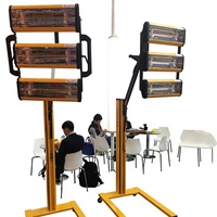Lámpara de Calor Infrarroja para Cabina de Pintura Profesional, Lámparas de Calentamiento Eléctricas, Lámpara de Curado