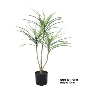 Faux Plant Indoor Große gefälschte Pflanzen Topf Yucca Tree Tropical Floor Plant Künstliche Seiden palmen