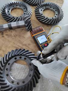 Pignon conique en spirale traité thermiquement de direction droite de haute performance pour la machine à coudre - Product Image 5