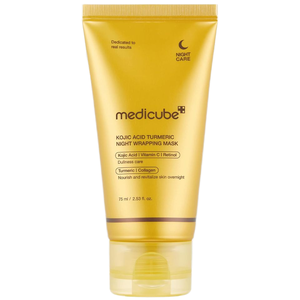 Mascarilla Facial Nocturna Coreana Vegana Personalizada al por Mayor con Ácido Tricarboxílico y Cúrcuma para Exfoliar, Blanquear e Iluminar - Product Image 1