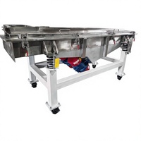 Machine de criblage vibratoire linéaire de qualité supérieure pour le classement du sable, du compost, des céréales, des grains de café, du riz et des noix