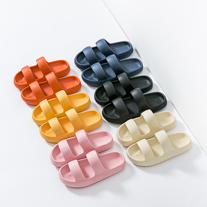 Zapatos planos de mujer EVA dày mềm Dưới tăng vài nhà gối đám mây Slide dép cho phụ nữ bãi biển dép - Product Image 2