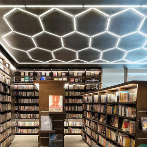 Профессиональный производитель гаражный светодиодный рабочий светильник шестигранный светодиодный светильник для потолочной автомобильной мастерской - Product Image 1