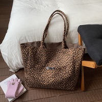 2025 tendance Vintage léopard Design sacs à provisions grande capacité femmes sac à main dame épaule femmes sac fourre-tout