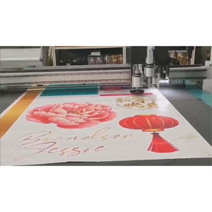 Machine de découpe à couteau vibrant Realtop haute précision 9KW pour PVC, panneaux publicitaires et panneaux Chevron, découpeuse de signalétique extérieure - Product Image 6