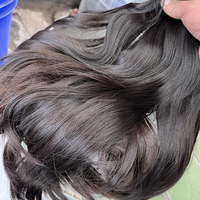 Extensiones de Cabello Humano Virgen Natural de Lujo, Cabello Ultra Sedoso y Brillante con Cutícula Intacta