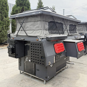 Camioneta Camper D100 moderna <span class=keywords><strong>4x4</strong></span>, autocaravana ligera de fibra de vidrio con cocina de lujo, resistente al agua y expandida, para 4 personas - Product Image 2