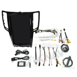 Radio de coche <span class=keywords><strong>Android</strong></span> 11 DE 13,6 pulgadas estilo Tesla para Infiniti G25 G35 G37 2010-2013 reproductor Multimedia GPS 4G unidad principal pantalla táctil - Product Image 6