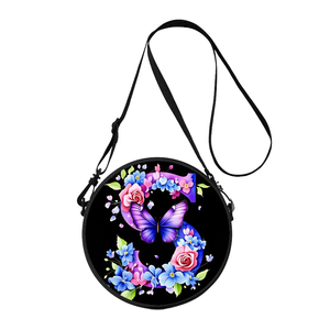 Sac à bandoulière décontracté à motif floral pour unisexe, portable, imperméable, motif de dessin animé, meilleur cadeau - Product Image 1