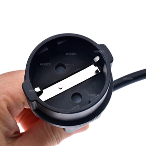 สายไฟอะแดปเตอร์แปลงปลั๊ก IEC320 C14 สำหรับ UPS PDU แปลงเป็นปลั๊กยุโรป CEE7/7 Schuko, สายอะแดปเตอร์แปลง C14 ตัวผู้เป็นปลั๊กยุโรปตัวเมีย - Product Image 5